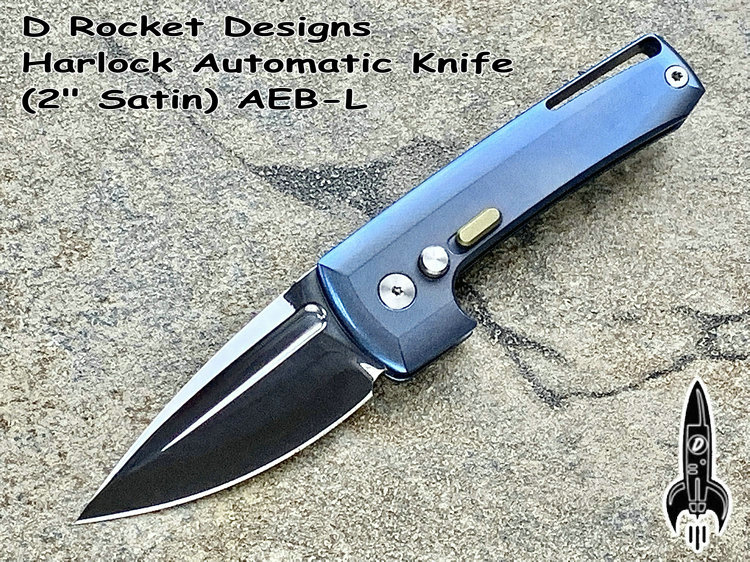 D Rocket Designs  Harlock Automatic Knife  (2